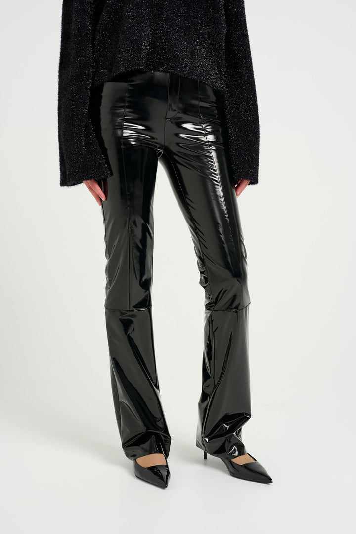 Forudbestilling - Gestuz - Lakleygz Flared Pants 10909765 - 100017 Black