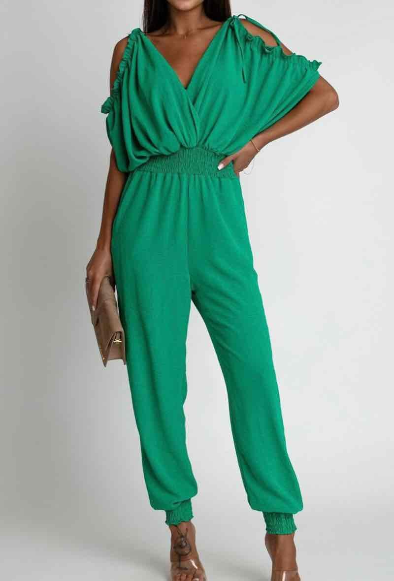 A-bee - Jumpsuit 2151 - Green Buksedragter 