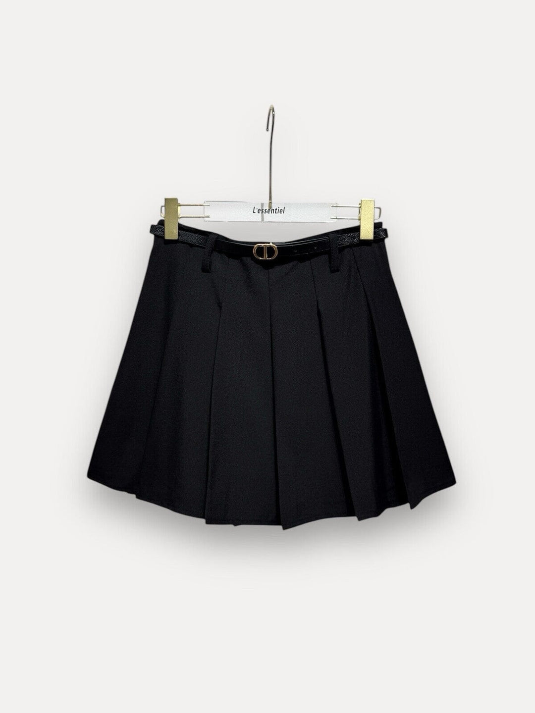 A-bee - Pleated Trapeze Skirt 24937 1 - Black