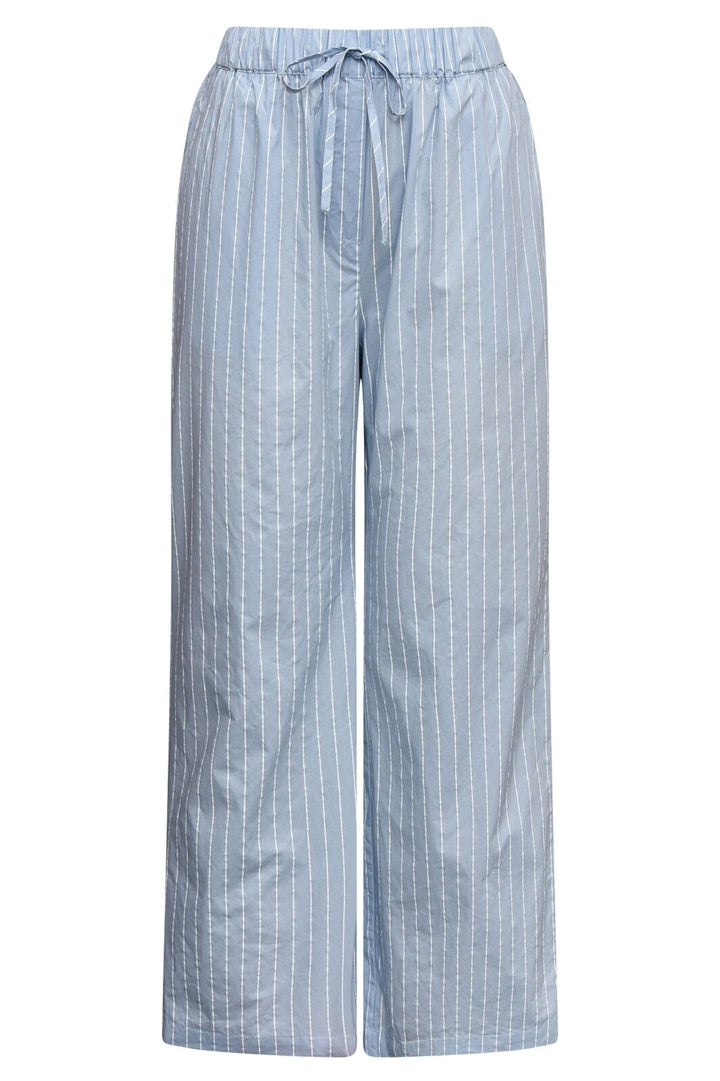 A-VIEW - Brenda Pants - 182 Blue Stripe Bukser 