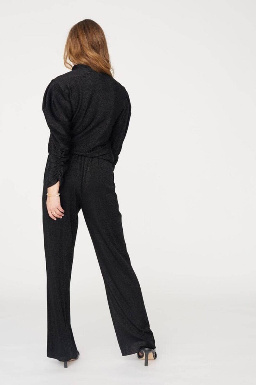 A-View - Eva Pants - 999 Black Bukser 