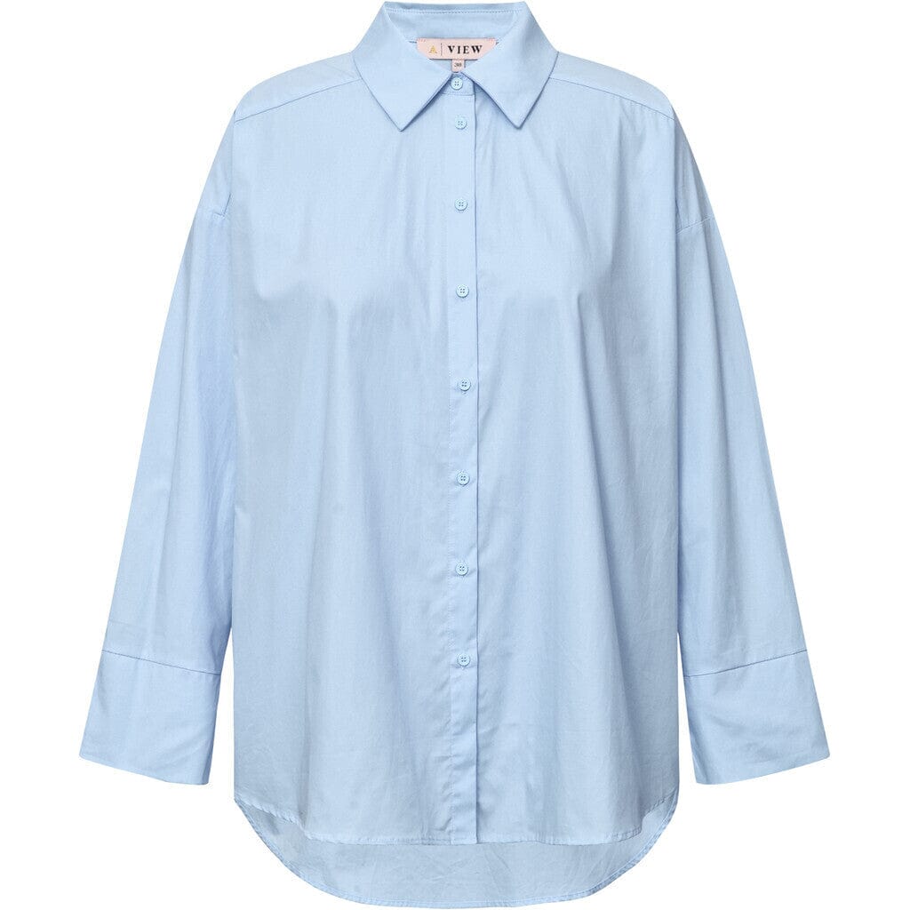 A-View - Magnolia Shirt - 282 Light Blue Skjorter 