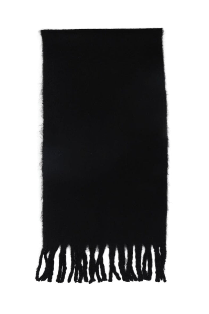 Anobel Copenhagen - Thick Plain Scarf E-71800 - Black Tørklæder 