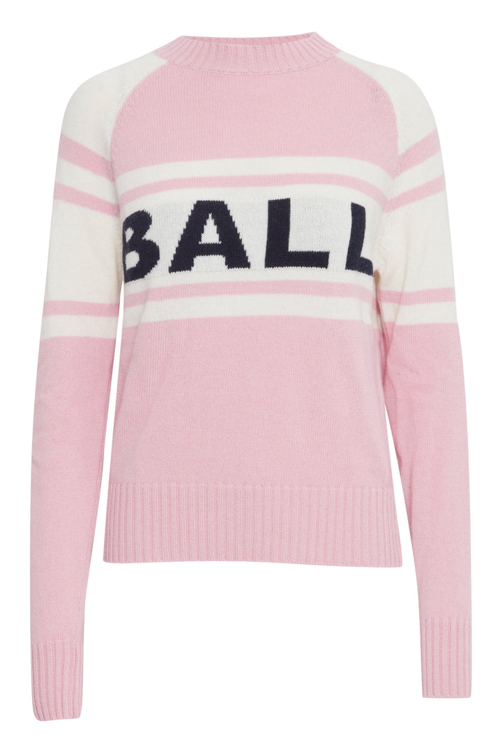 Ball - Baeverest Logo Knit - 1621261 Azalea Pink Melange Trøjer 