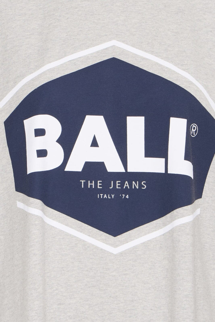 Ball - Banoemi Tee - 204054 Medium Grey Melange T-shirts 