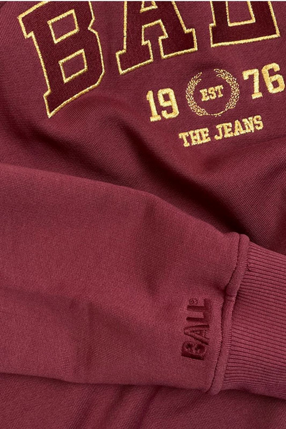 Ball - L. Taylor - Burgundy Sweatshirts 