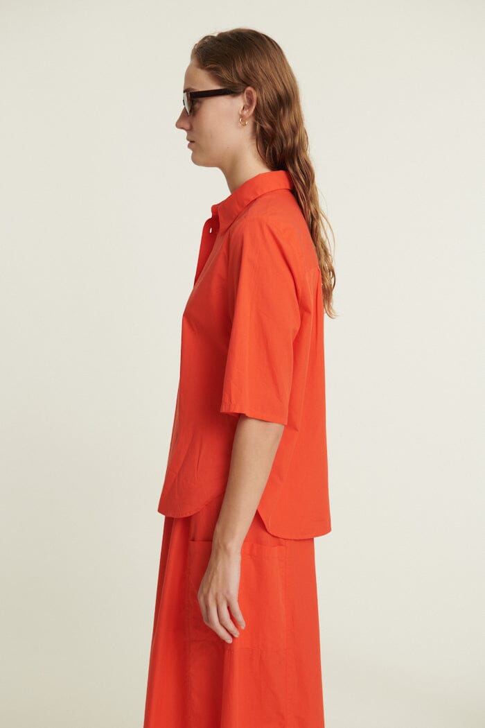 Basic Apparel - Silje Ss Shirtba416-21 - 753 Grenadine