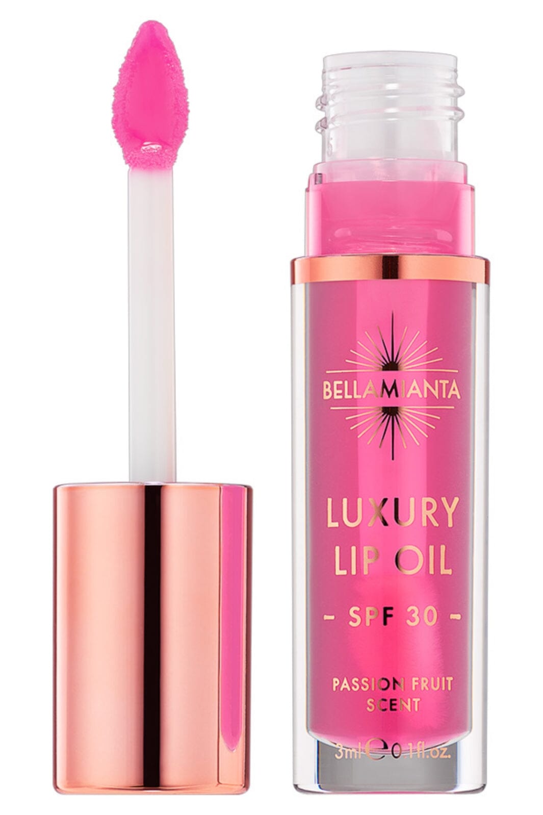 Bellamianta - Luxury Lip Oil SPF30 - Pink - Læbestift 