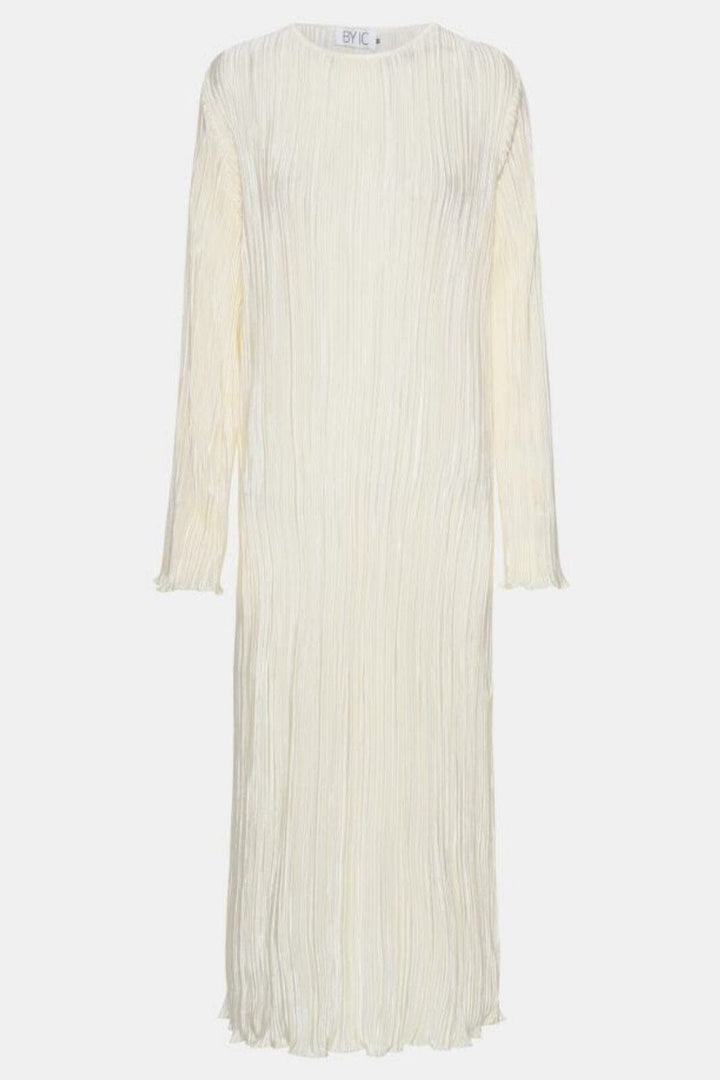 BYIC - Kellyic Long Plissé Dress - of Off White Kjoler 