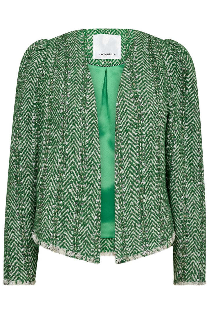 Co´couture - Alviecc Boucle Jacket 30124 - 34 Green Blazere 