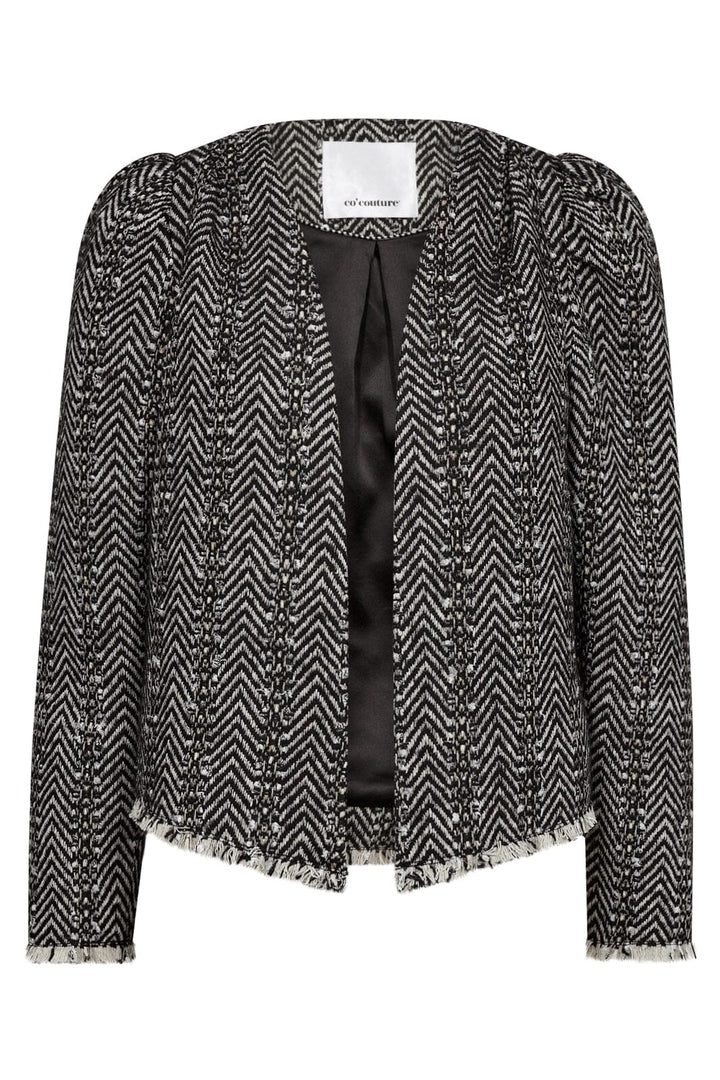 Co´couture - Alviecc Boucle Jacket 30124 - 96 Black Blazere 