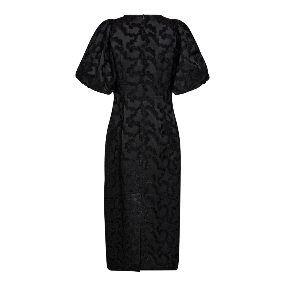 Co´couture - Blankacc Puff Dress 36074 - 96 Black Kjoler 