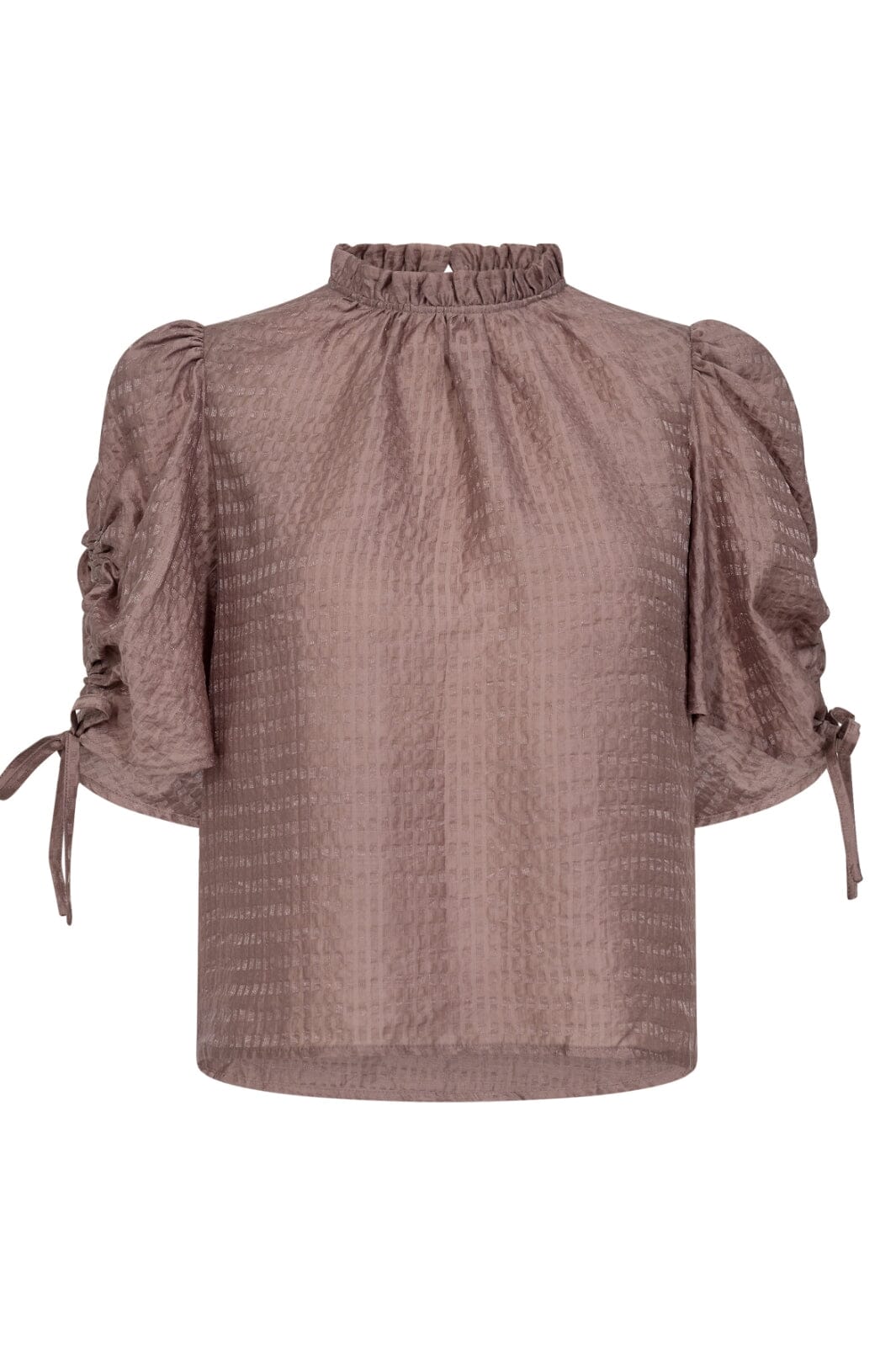 Co´Couture - Charliecc Ss Puff Blouse 35653 - 103 - Old Rose