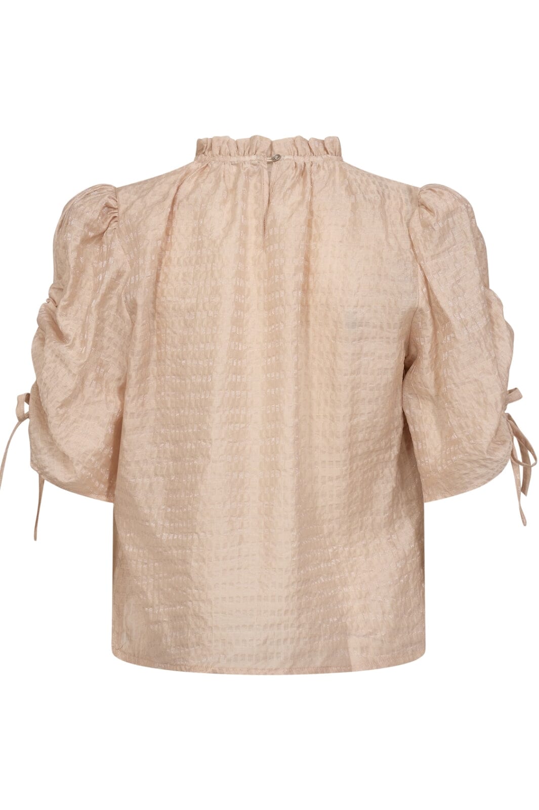 Co´Couture - Charliecc Ss Puff Blouse 35653 - 108 - Powder