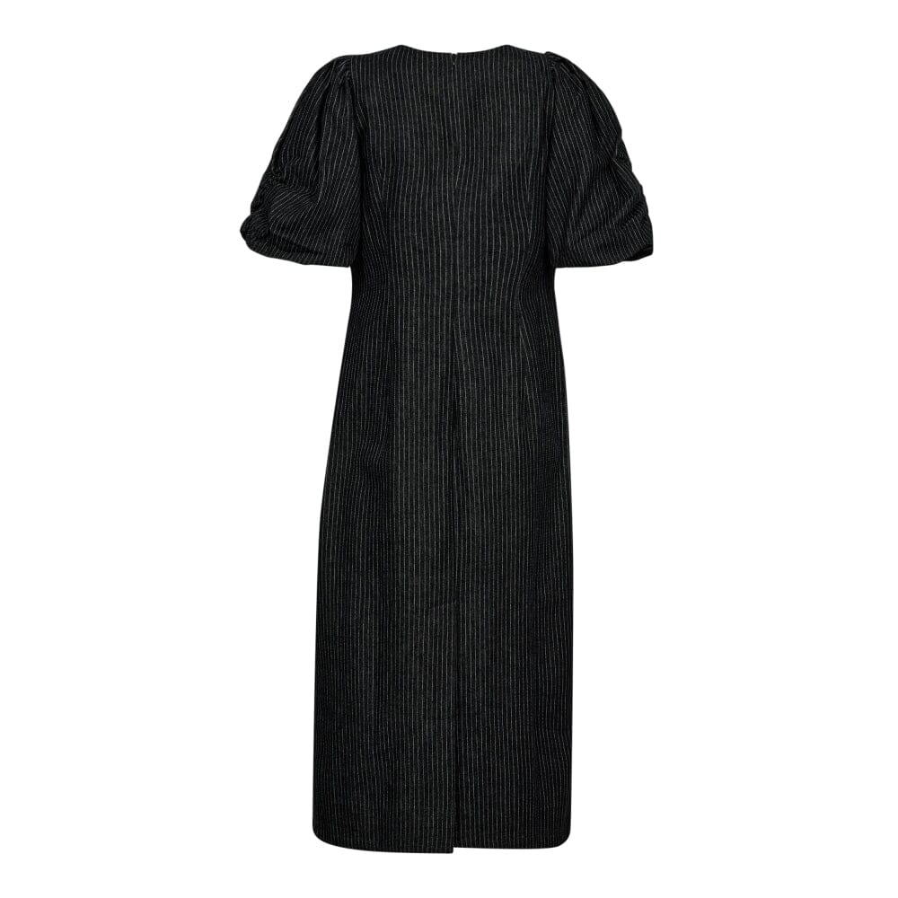 Co´couture - Enidcc Denim Pin Puff Dress 36285 - 96 Black Kjoler 