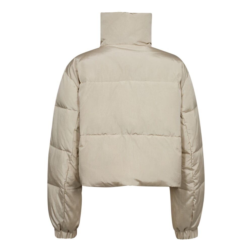 Co´couture - Frostycc Crop Puffer Jacket 30199 - 127 Champagne Jakker 