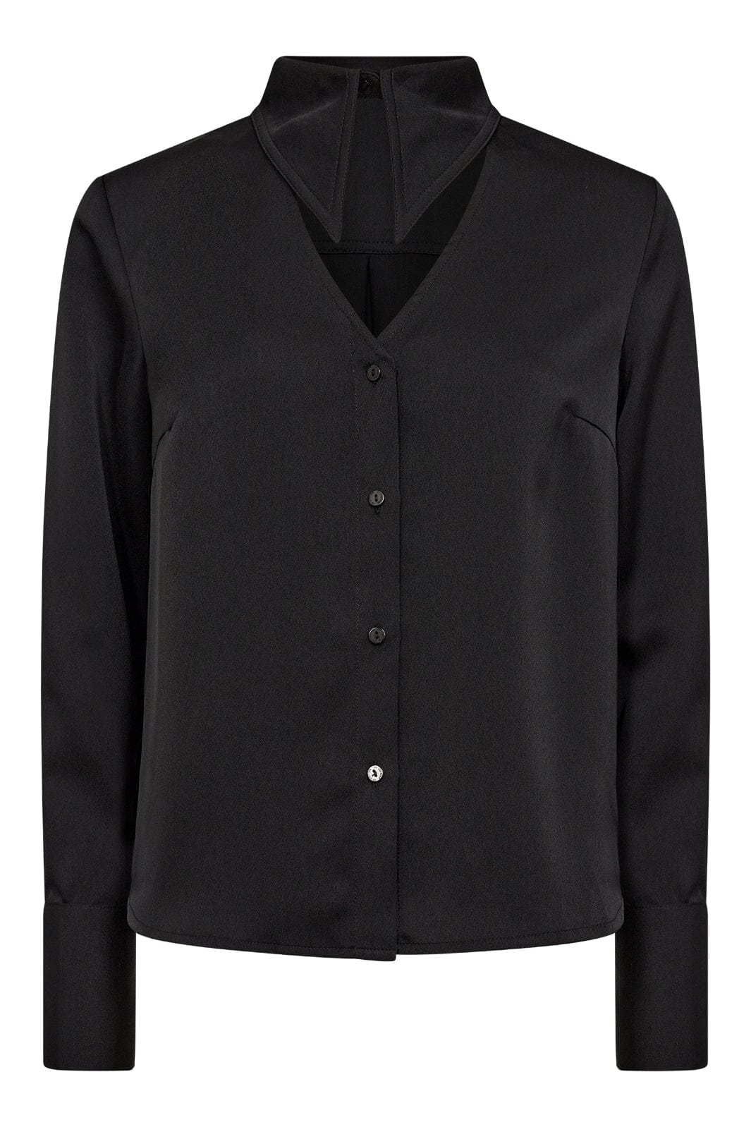 Co´couture - Himalayacc Collar Shirt - 96 Black Skjorter 