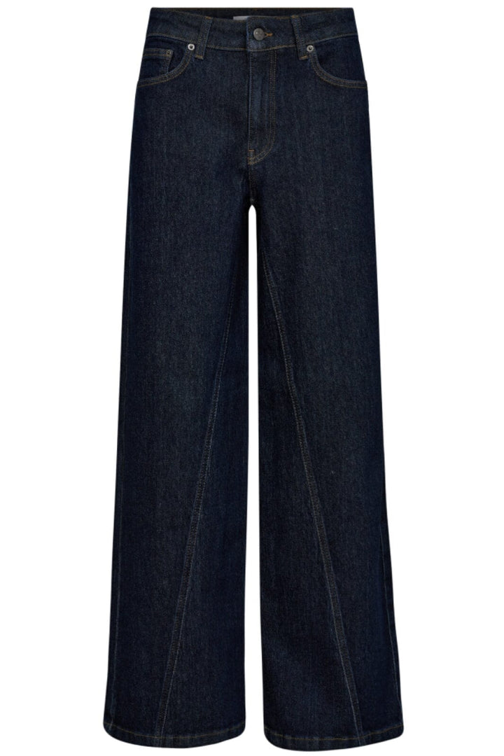 Co´couture - Hubbycc Panel Pant 31289 - 555 Dark Denim Bukser 