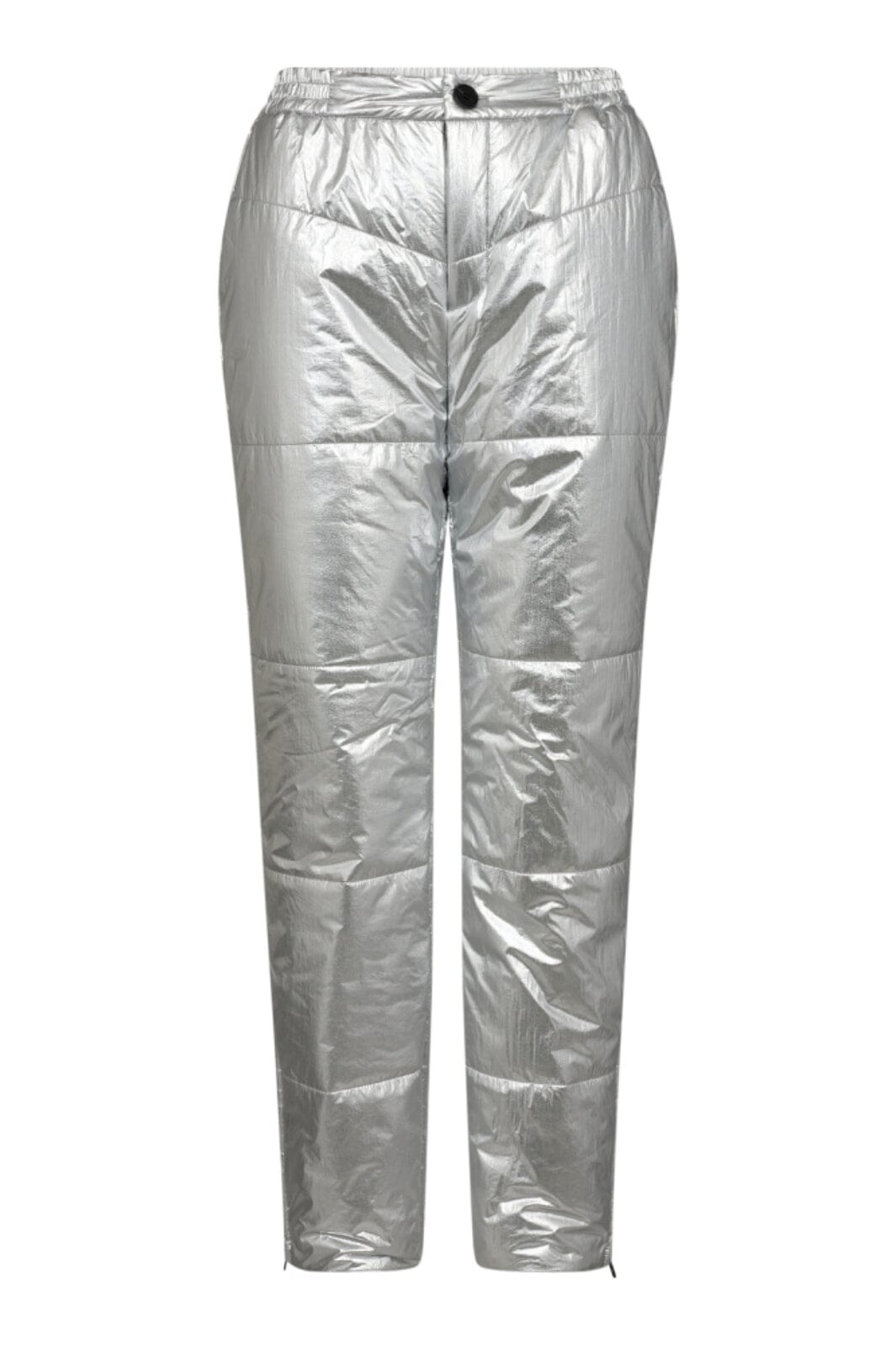 Co´couture - Metalcc Puffer Pant Out 31301 - 930 Silver Bukser 