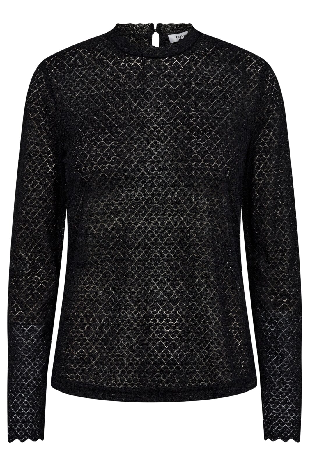 Co´couture - Narniacc Lace Blouse 33111 - 96 Black Bluser 