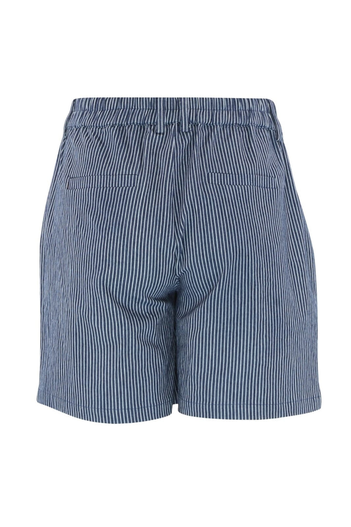 Continue - Roberta Shorts - Blue Stripe Shorts 