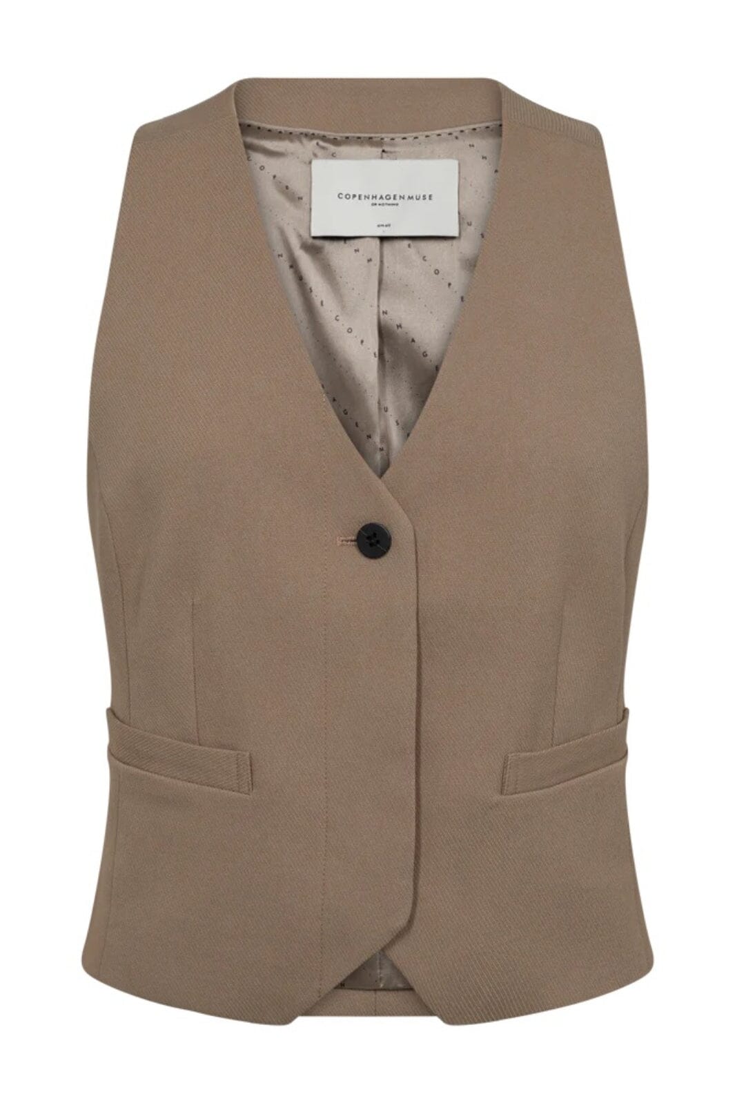 Copenhagen Muse - Cmtailor-Waistcoat - Timber Wolf Veste 