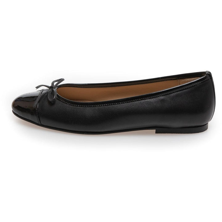 Copenhagen Shoes - Like Moving Patent Toe - 038 Black Patent Ballerinaer 