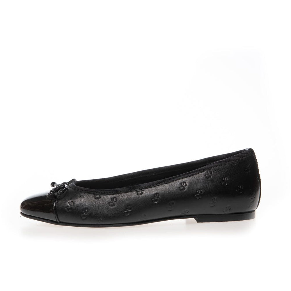 Copenhagen Shoes - My Own Ballerinas - 2400 Black (Logo) Ballerinaer 