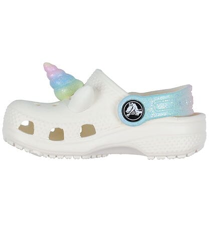 Crocs - Classic Iam Rainbow Unicorncgt Chk - Chalk Sandaler 