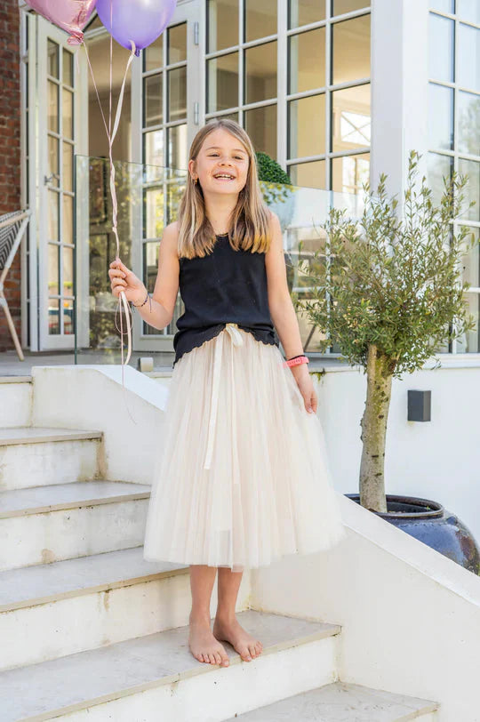 EMM Copenhagen - Kids Daisy Skirt - Creme Nederdele 