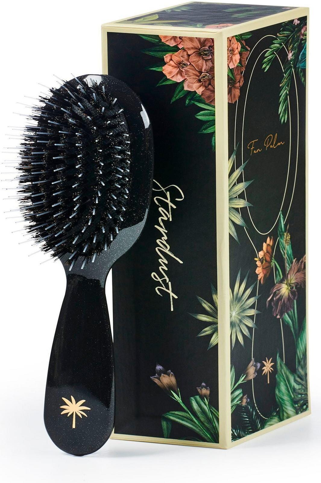 Fan Palm - Hair Brush Small - Stardust Hårbørster 