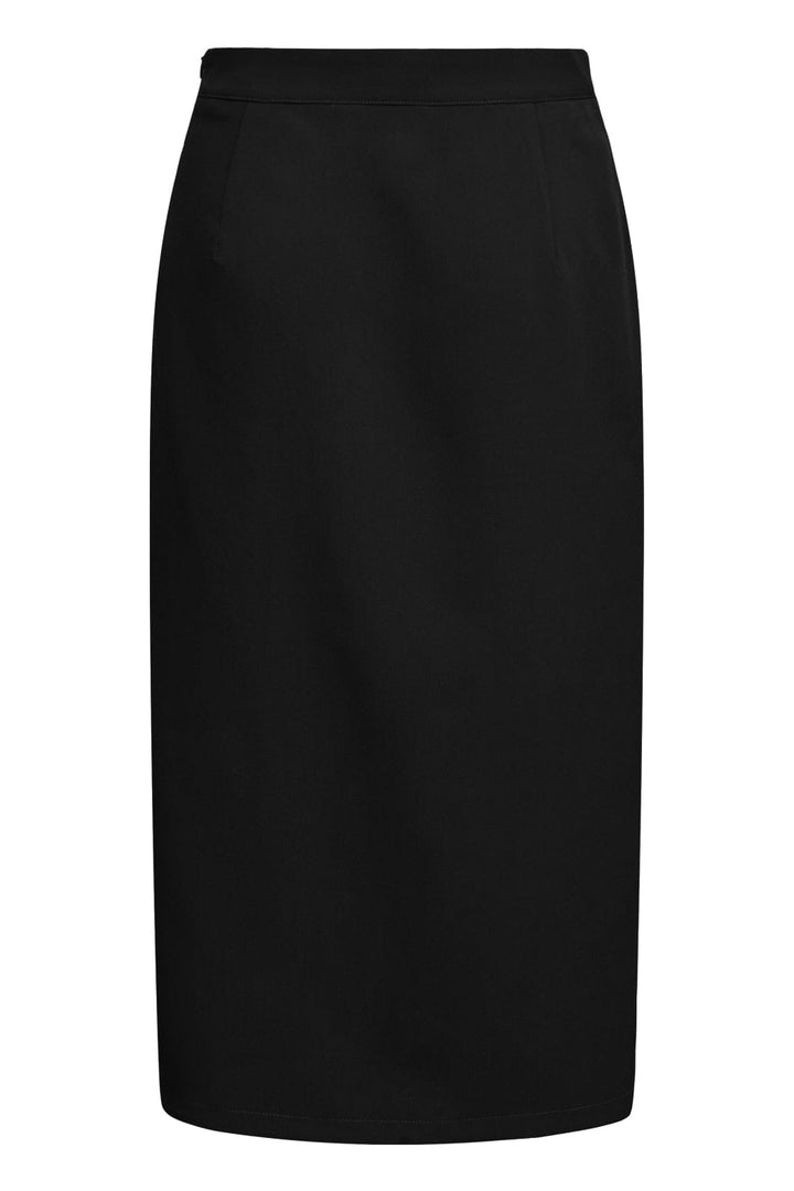 Forudbestilling - A-View - Annali Midi Skirt - 999 Black Nederdele 