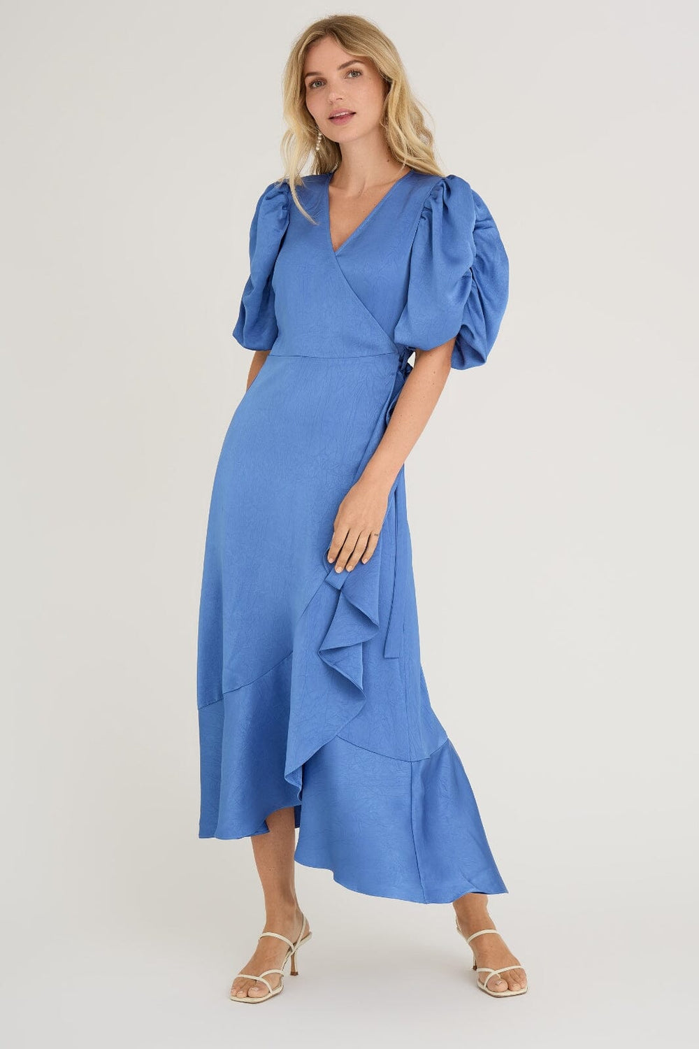 A-VIEW - Sinda Dress AV4922 - 146 - Medium Blue