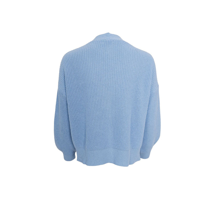 Forudbestilling - Black Colour - Bcfry Knit Cardigan - Sky Blue Cardigans 