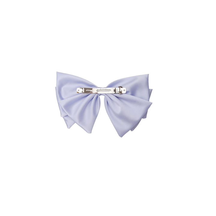 Forudbestilling - Black Colour - Bcina Satin Bow Barette - Sky Blue Hårspænder 