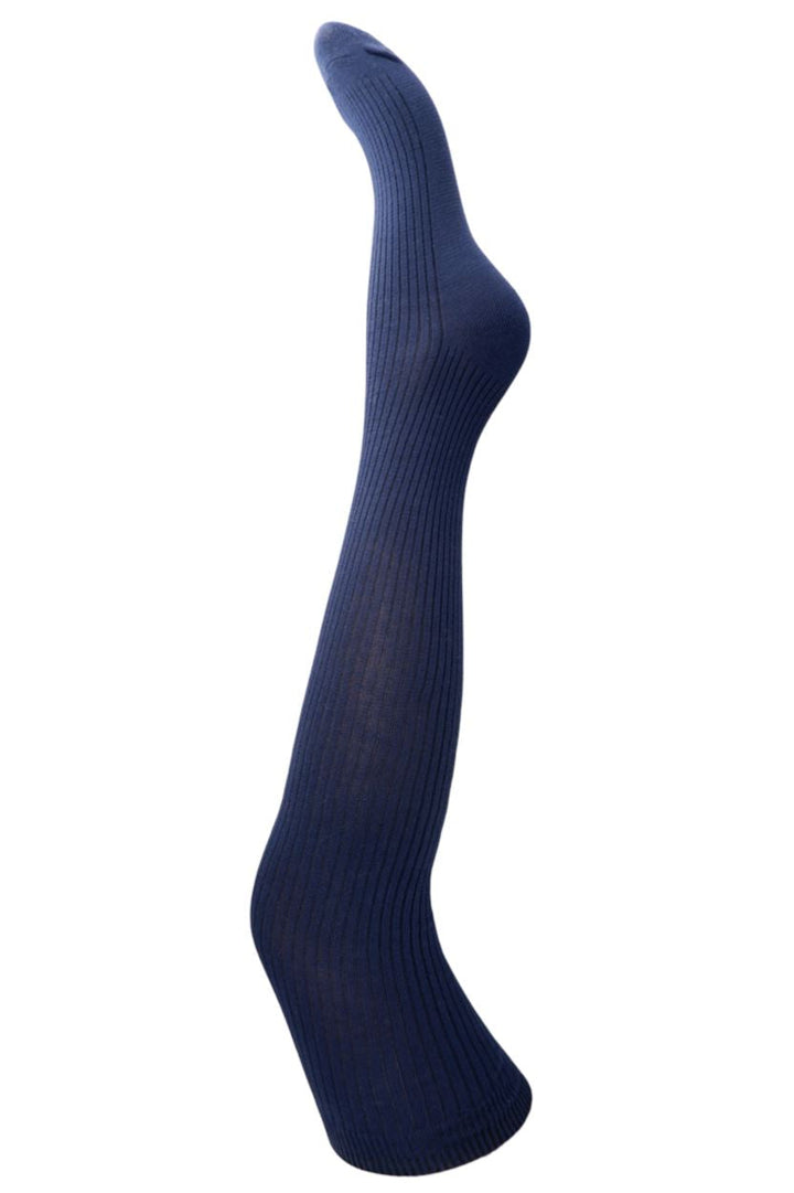 Black Colour - Bcmalika Kneehigh Rib Sock 4285 - Navy