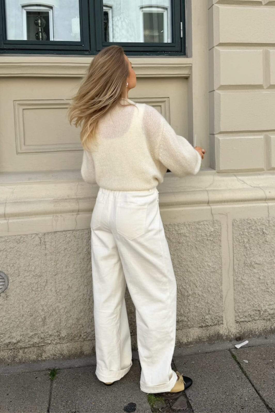 Forudbestilling - BYIC - Karlaic Pants - of Off White Bukser 