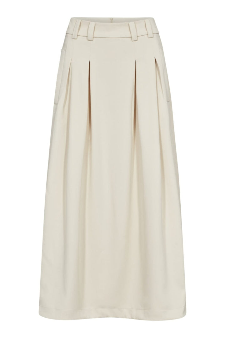 Forudbestilling - Co´Couture - Anyacc Pleat Skirt 34178 - 199 Bone Nederdele 