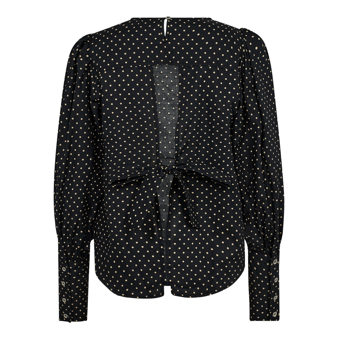 Forudbestilling - Co´couture - Davinacc Dot Shirt 35715 - 96 Black Skjorter 