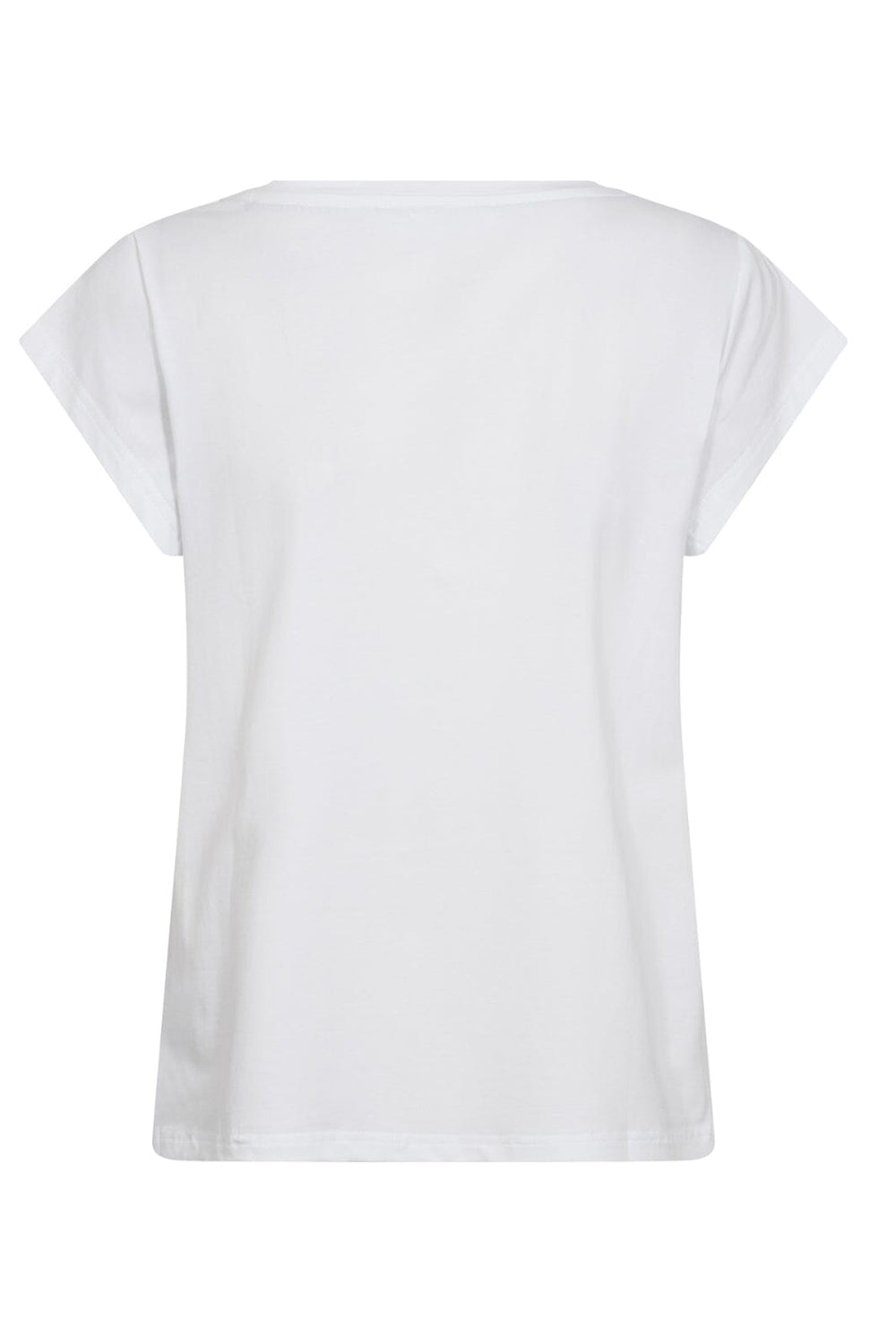 Forudbestilling - Co´couture - Dustcc Print Tee 33085 - 40066 White Flame T-shirts 