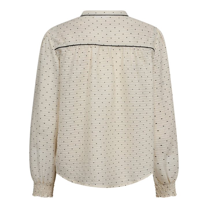 Forudbestilling - Co´couture - Franciscacc Dot Shirt 35710 - 11 Off White Skjorter 