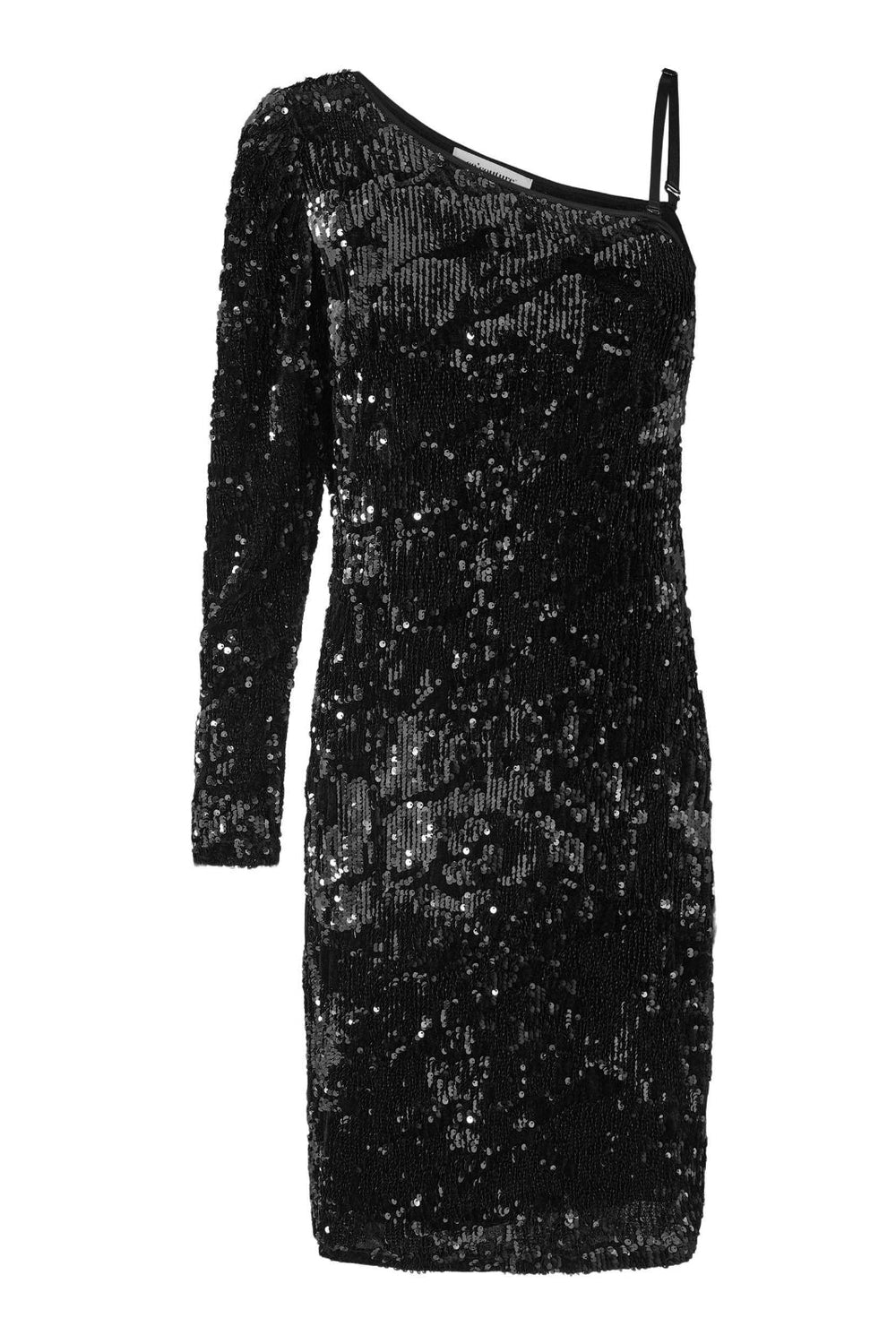 Forudbestilling - Co´couture - Sera Sequin Dress - Black (Oktober) Kjoler 