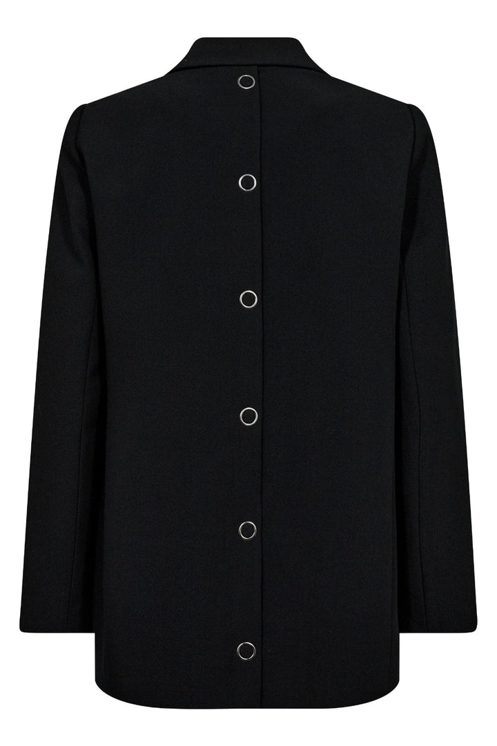 Forudbestilling - Co´couture - Volacc Ring Single Blazer 30245 - 96 Black Blazere 