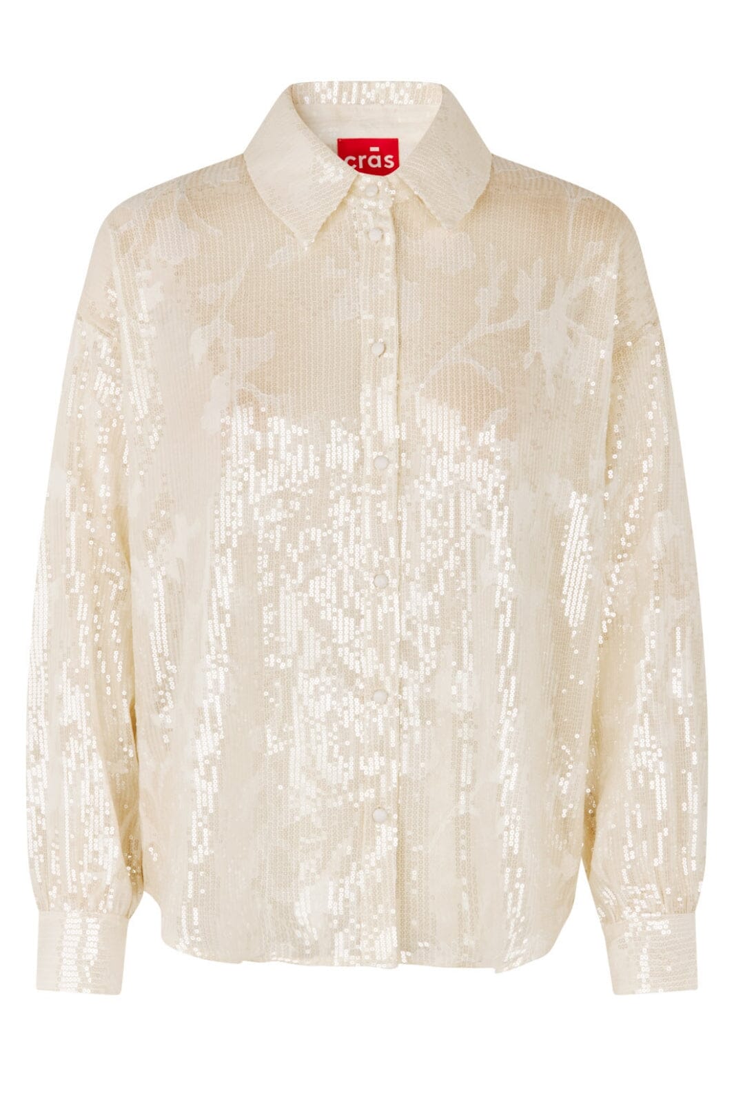 Forudbestilling - Cras - Gina Shirt - 1001 1001 Cream Skjorter 