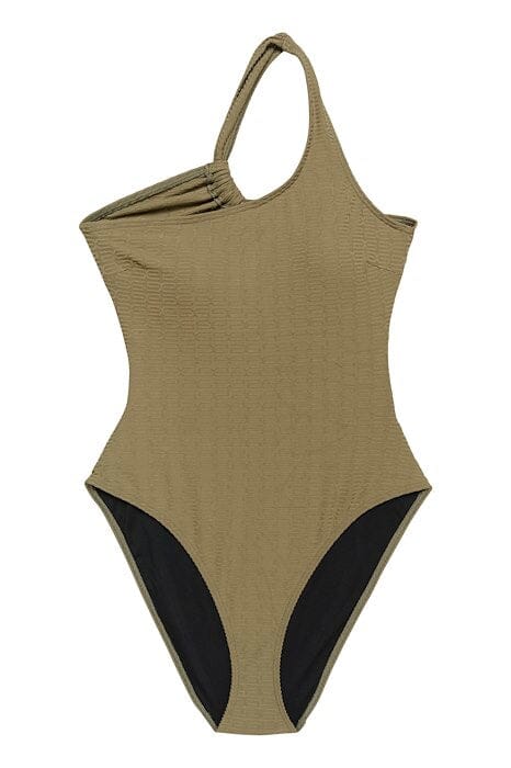 Gestuz - MiloGZ swimsuit - Stone Gray