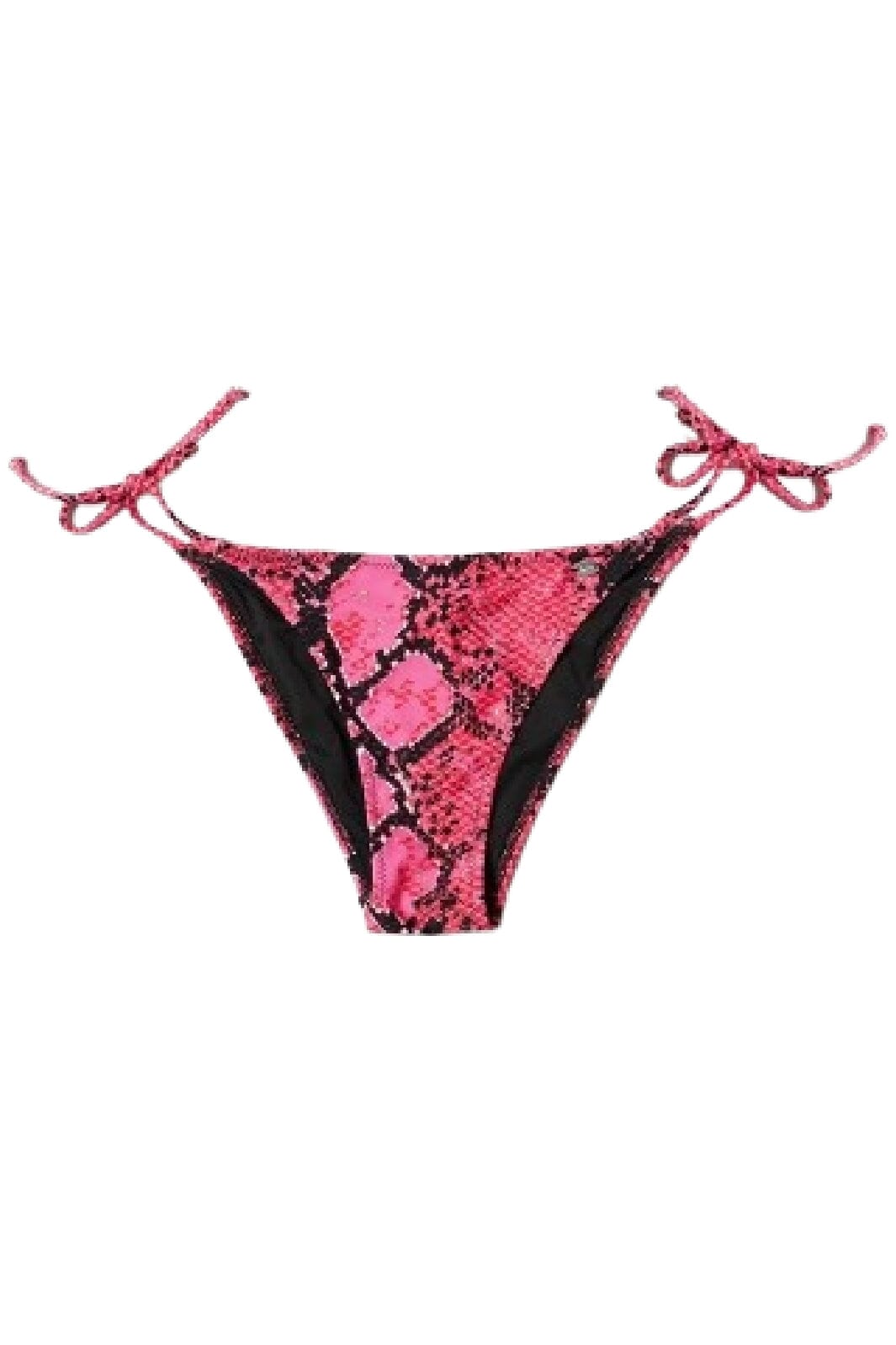 Lala Berlin - Bikini Bottom Bjork 10010267 - Hot Pink Python