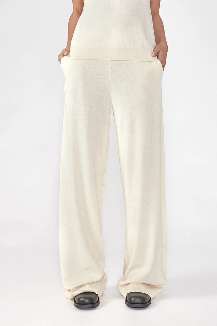 Lala Berlin - Knit Pants Kaya 10009888 - Cream