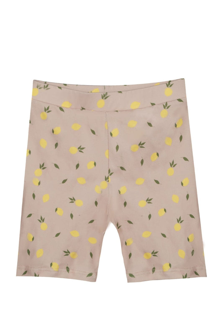 Forudbestilling - Liberte Ami - Alma-Bicycle-Shorts (Kids) - Beige Lemon Shorts 