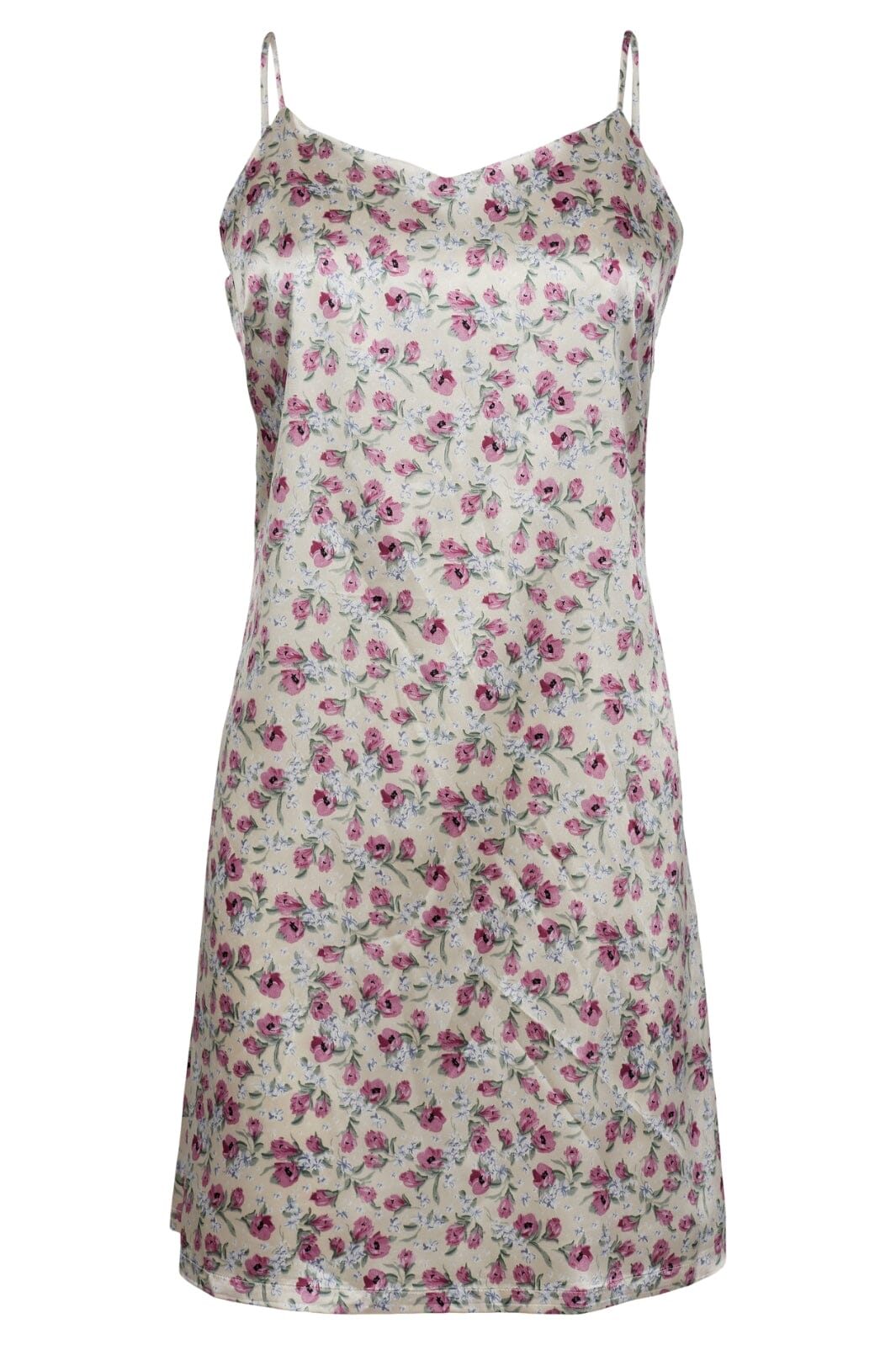 Forudbestilling - Liberte - Danda-Strap-Dress - Creme Flower Kjoler 