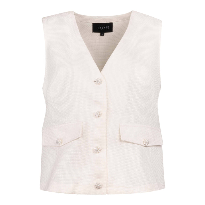 Forudbestilling - Liberte - Dara-Vest - Creme Veste 